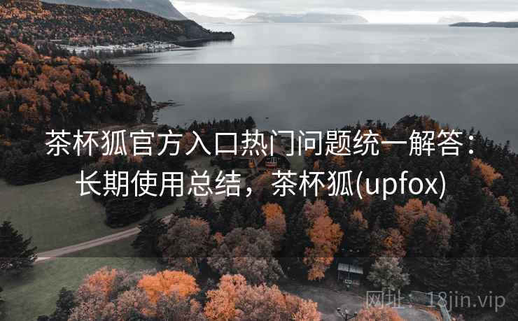 茶杯狐官方入口热门问题统一解答：长期使用总结，茶杯狐(upfox)