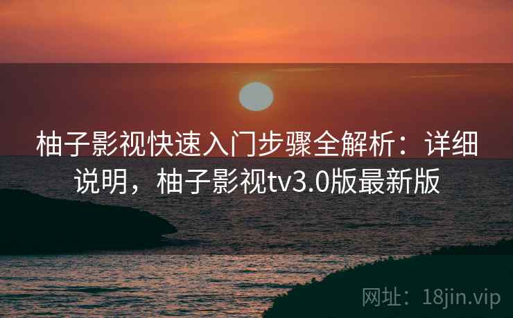 柚子影视快速入门步骤全解析：详细说明，柚子影视tv3.0版最新版