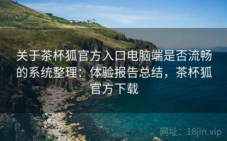 关于茶杯狐官方入口电脑端是否流畅的系统整理：体验报告总结，茶杯狐官方下载